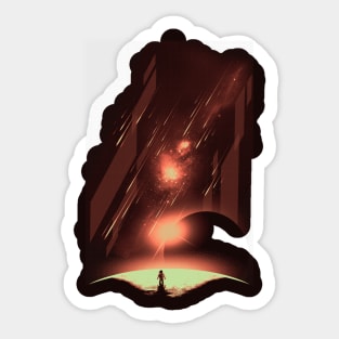 Intergalactic Travel Sticker